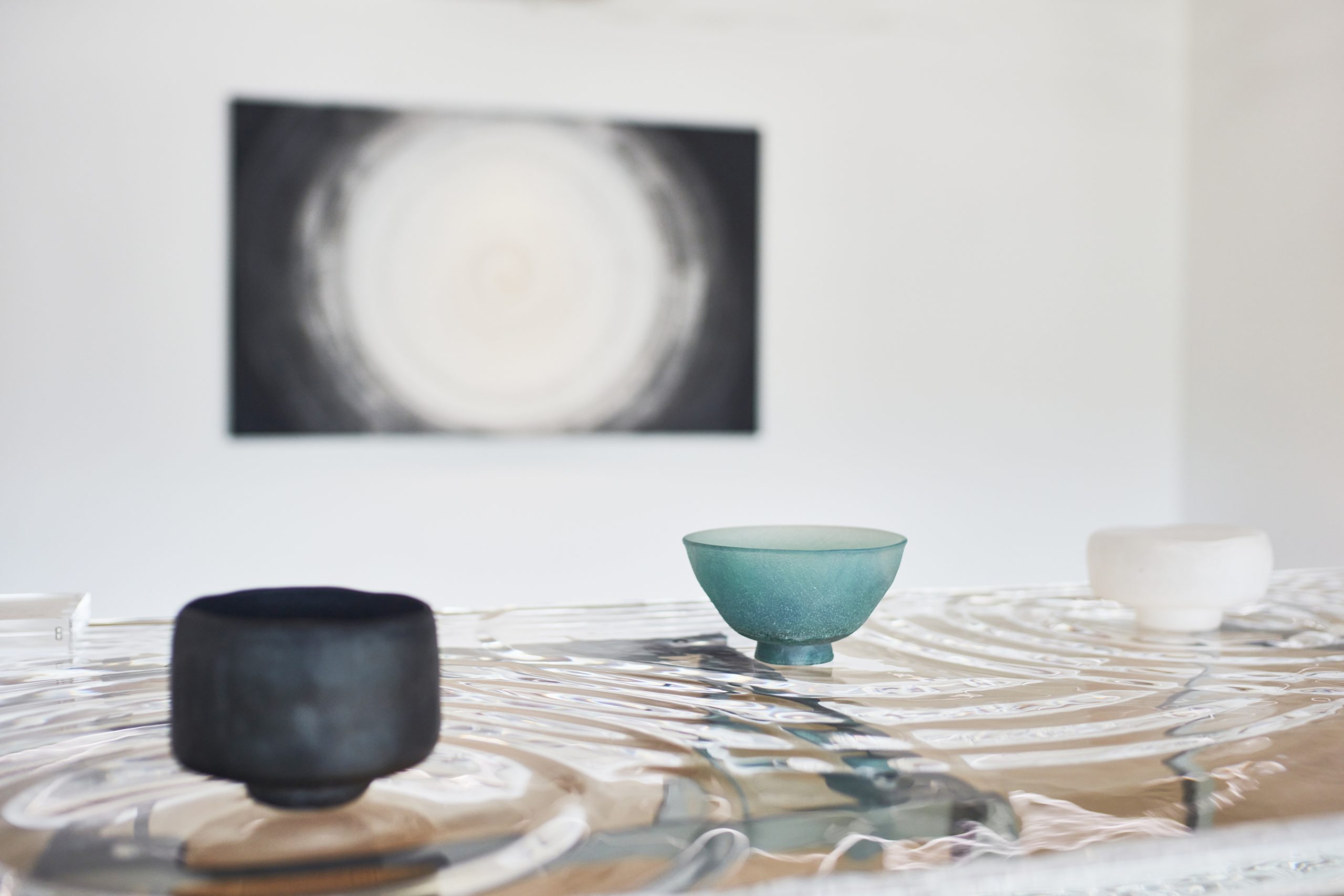 ガラス造形からヴィジョン体験へ「狩野智宏『玉響』展」@kōjin